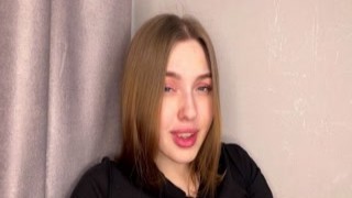 Honey Sasha - A Girl With A Juicy Ass Cums While At Home Alone