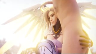 Sex Compilation of Widowmaker with Little Cunt Fuck in Threesome