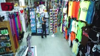 Shoplifter cant help but enjoy dick ride