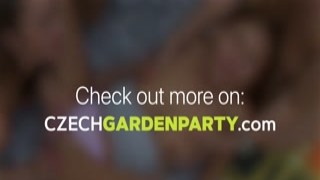 Czech Garden Party: Mega Group Sex Outdoor