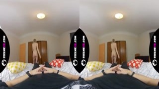 Limona in virtual reality video gets super fast orgasm