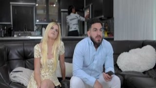 Nikkis tight pussy banged by stepbro