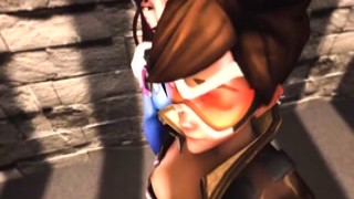 3D Sex Compilation - Heroes from Overwatch Fuck in Threesome