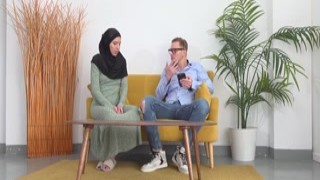 Connie Dennise - Grateful sexy babe in hijab gets boned