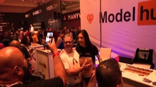 Harlowe Blue - AVN Vlog 2019 - Signing for ModelHub