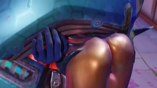 3D Animation DVa Wants an Ass Fucking Porn Compilation