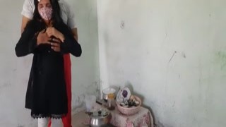 Pkgulnaz - Jija Sali Sex in Kitchen with Clear Hindi Audio