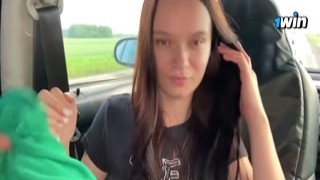 airaccoon - Teen whore suck my dick and lick balls in car