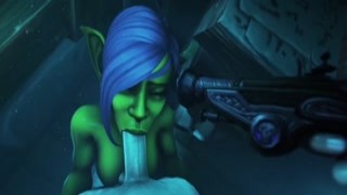 World of Warcraft 3D Characters Gets a Huge Cock