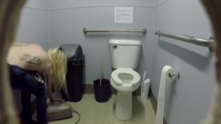 Public Bathroom Spy Cam 20 - Mikayla