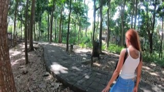 Monkey business with big ass Thai GF