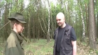 German Old Granny Fuck Outdoor by Younger Man