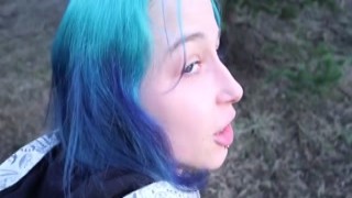 Laruna_Mave - Fucked a Teen in the Woods by the Road &brvbar;