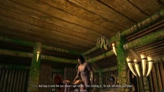 Skyrim doggystyle sex with brunette MILF