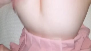 Je sweet - Very Petite Blonde Teen Babysitter in Pink F