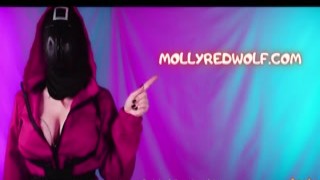 MollyRedWolf - Squid game 2. Try not to cum. Anal Levl 4K