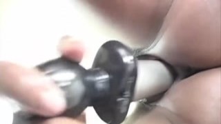 Vibrator fucking with hot Chrisette Exotic