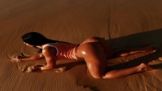 Vibrating orgasm for bondaged slavegirl