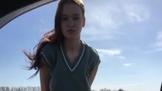 airaccoon - Schoolgirl gave a public blowjob in car and asked to take her home