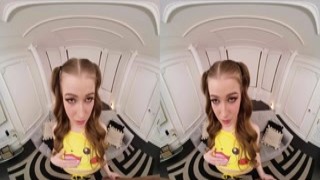 Gamer Girl Loses Bet and Gets Rough Fuck - Virtual Real Porn