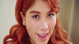 Young redhead cutie pleases pussy of one cougar bitch