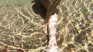 kiss1couple - Underwater creampie