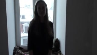 EuroCoeds - 22yo sarah doing her first time video i giv