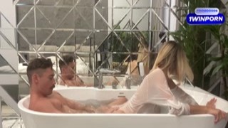 Lil Karina - A Wet Blonde Gets Fucked in the Bathtub