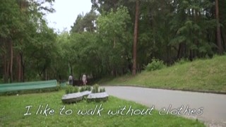 NaughtyLada - Walk without clothes