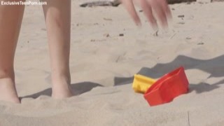 ExclusiveTeenPorn - Beach Masturbation