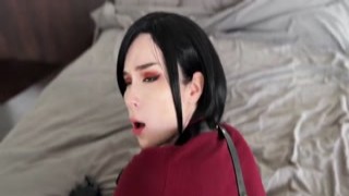 Sweetie Fox - MV - Ada Wong From Resident Evil Hard Fucks & Swallows