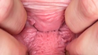 Hot Blonde Pussy Gaping