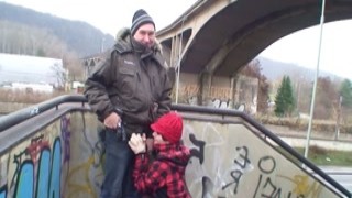 Old Ugly Guy Fuck Real Czech Teen Street Whore Public