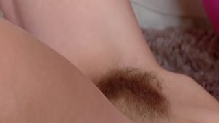 WeAreHairy - Cindy - Blue Tight Exercise