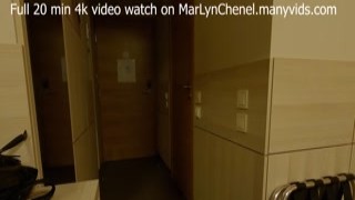 MarLyn Chenel - Lovers Meet in Hotel Room To Fuck - MarLyn Chenel