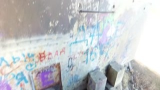 Mihanika69 - public blowjob outdoors under the bridge -