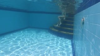 Naked Swimming - Gopro Under water view