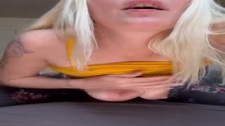 Fansly - @Alexxxeeeof - Boobies & nipples play. Bouncing, hard bouncing, gentle to hard boobs slap, dirt