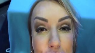 Sandy haired chubby slut obtains her mouth fucked difficult