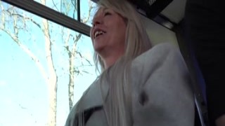 Czech Streets E139 - Lucie - Luxurious MILF fucked in a public bus