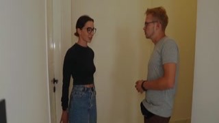 lustful redhead babe jabs her messed up cunt with sex toy in restroom