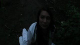 Asian Schoolgirl Out In The Woods