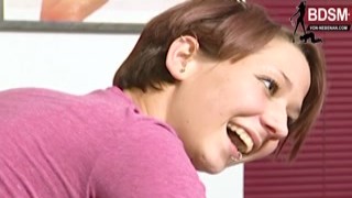 German teen punishment funny story with spanking