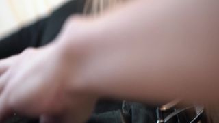 Large buttoned redhead slut presents steamy masturbation