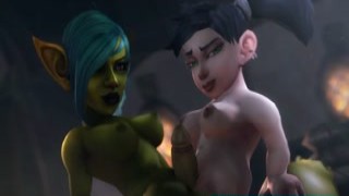 Sluts from 3D Video Games Gets a Big Dick