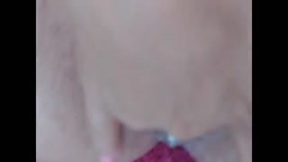 Hottest Shaved Plays With Beaver Cream