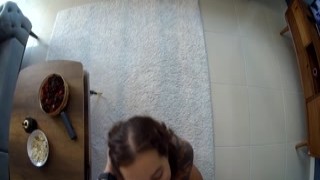 GhomeStory - This Beauty loves Thick Сocks! POV 4K