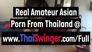 Perfect ass Thai bargirl massage blowjob