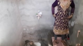 Pkgulnaz - Father-in-law Fucked his Daughter-in-law in Washroom