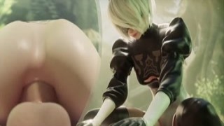 2B with Sport Body Gets a Huge Fat Dick in Her a Virgin Anal